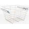 Hardware Resources Satin Nickel Closet Pullout Basket with Slides 16"Dx17"Wx11"H POB1-161711SN - alternate 1